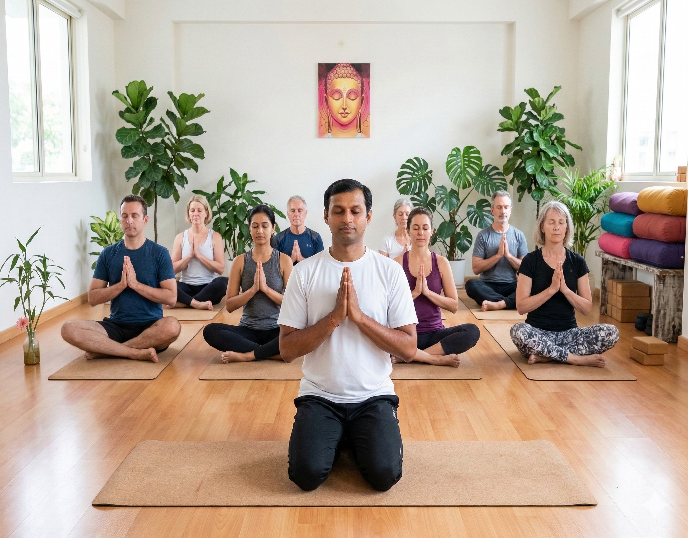 Yoga instructor at Ayush Yoga Studio Gurugram