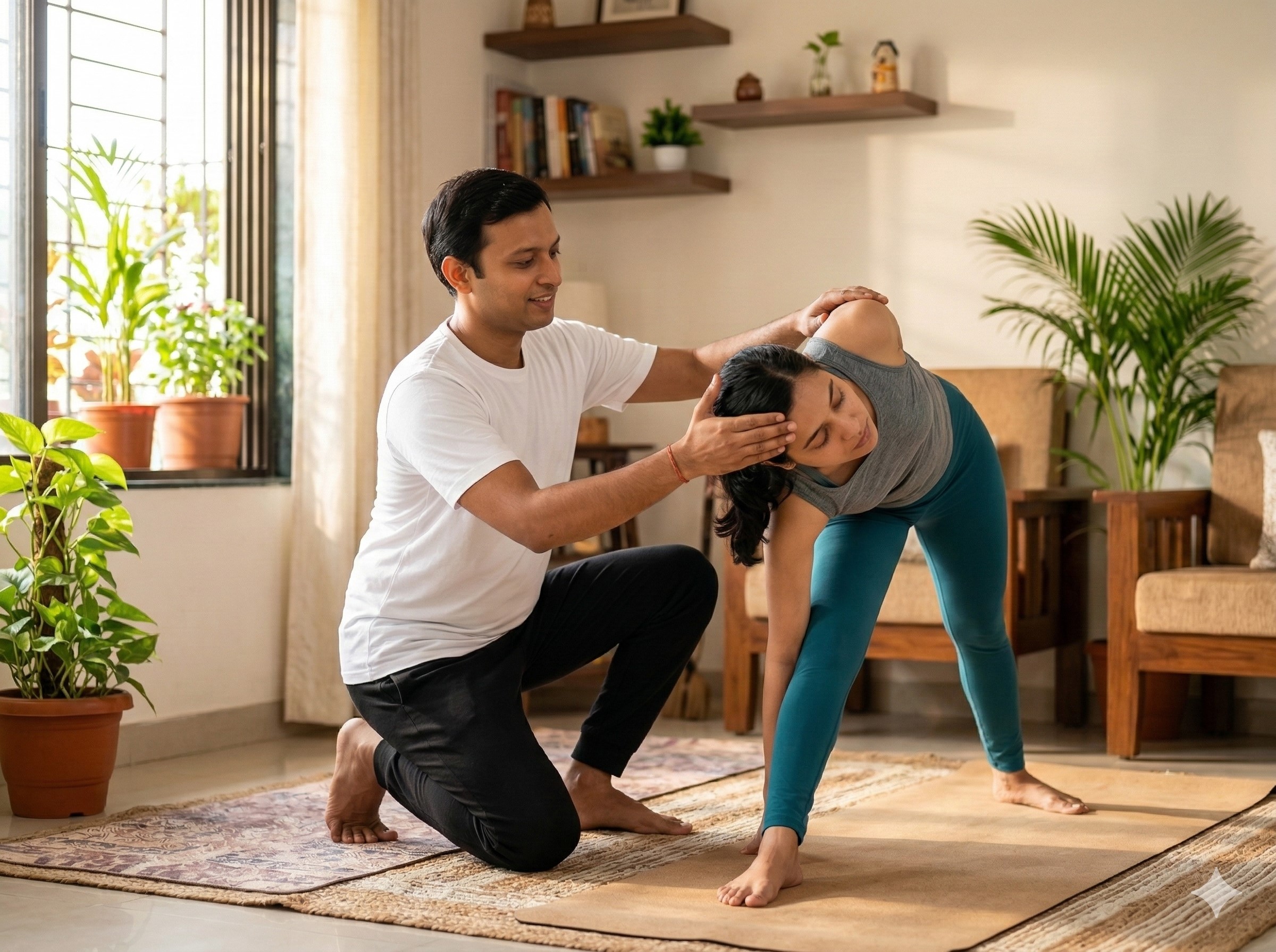 Home yoga class Gurugram