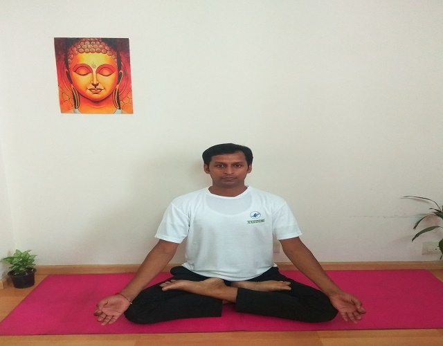Padmasana lotus pose